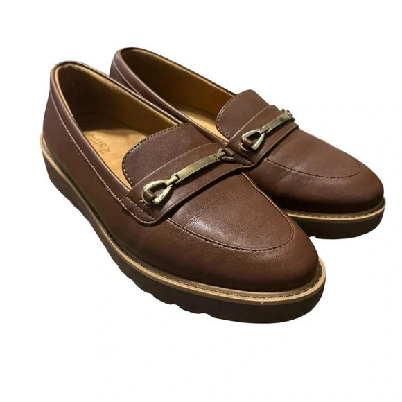 Naturalizer‎ Women Elin Platform Lug Sole Loafer9 WIDE - Picture 1 of 6